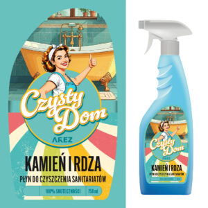 Płyn do czyszczenia sanitariatów KAMIEŃ I RDZA