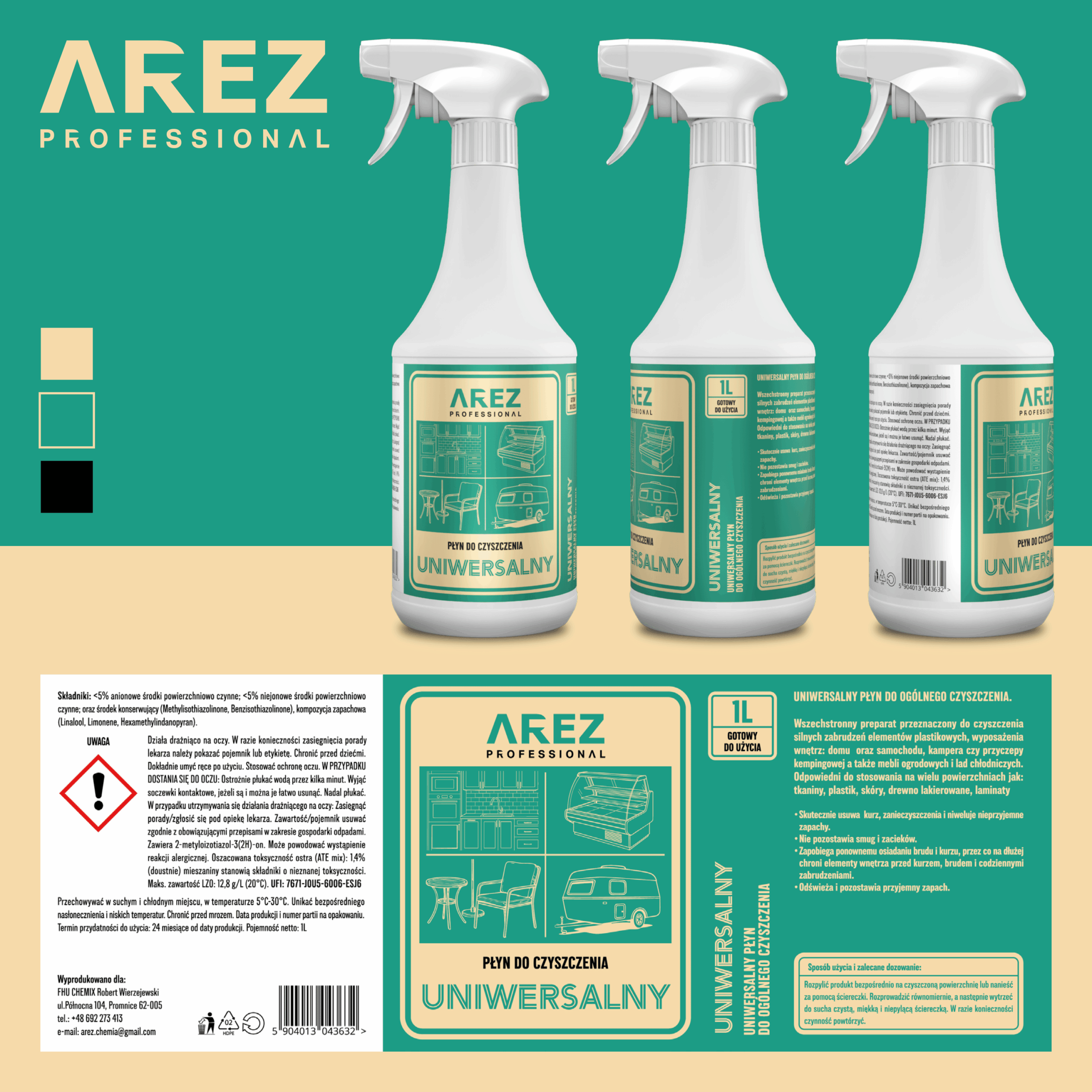 Płyn do czyszczenia uniwersalny - obrazek 2