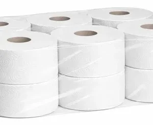 Papier toaletowy Jumbo 100m celuloza 2 warstwy 12rolek